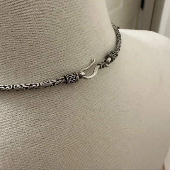 Sterling silver and Turquoise heart shape pendant - Picture 3 of 3